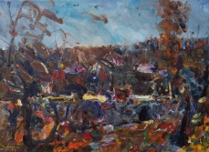 Autumn 50 70 oil on canvas
